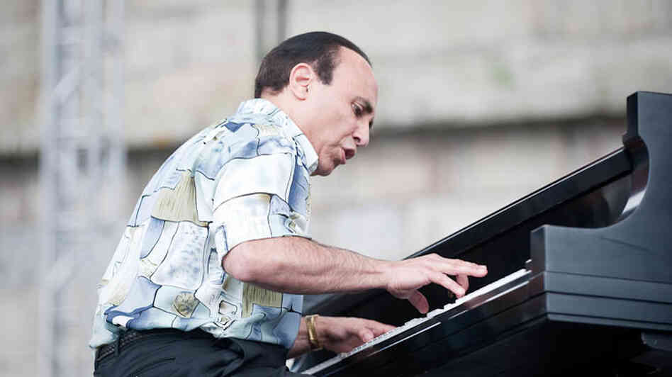 Michel Camilo performs at Newport Jazz.