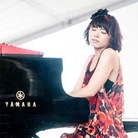 Hiromi performs at Newport Jazz. Hiromi performs at Newport Jazz.