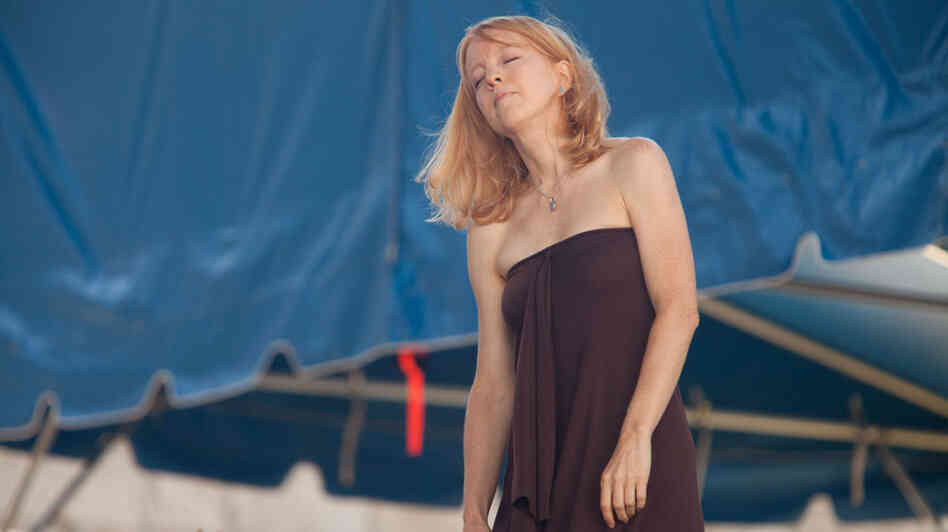 Maria Schneider Orchestra at Newport Jazz 2010; credit: Erik Jacobs for NPR