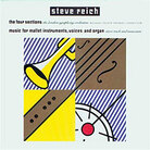 Cover for The Four Sections/Music for Mallet Instruments, Voices and Organ Cover for The Four Sections/Music for Mallet Instruments, Voices and Organ