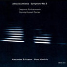 Cover for Alfred Schnittke: Symphony No. 9; Alexander Raskatov: Nunc dimittis Cover for Alfred Schnittke: Symphony No. 9; Alexander Raskatov: Nunc dimittis
