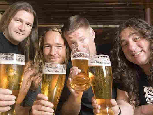Tankard doing what they do best: drinking Tankard doing what they do best: drinking