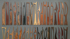 Hans Reichel's daxophone is a block of wood that changes the vibration frequency of a wooden blade inside another block with contact microphones. Above, the daxo tongues. Hans Reichel's daxophone is a block of wood that changes the vibration frequency of a wooden blade inside another block with contact microphones. Above, the daxo tongues.