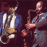 The tenor sax's power is the attraction of these great pairings, battles and studio jam sessions.