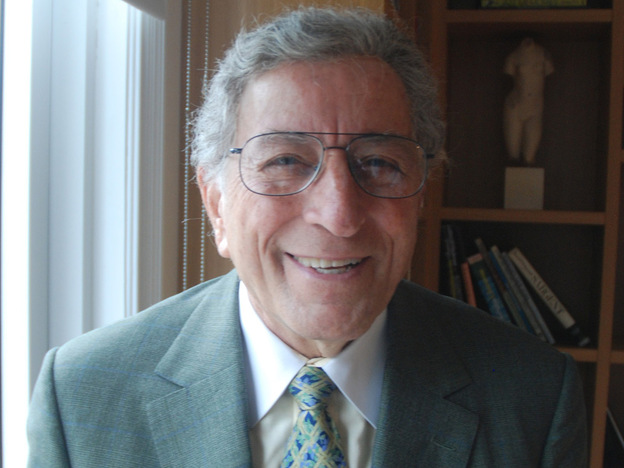 At his painting studio in Manhattan, Tony Bennett says his favorite summer song is "It Was Me."