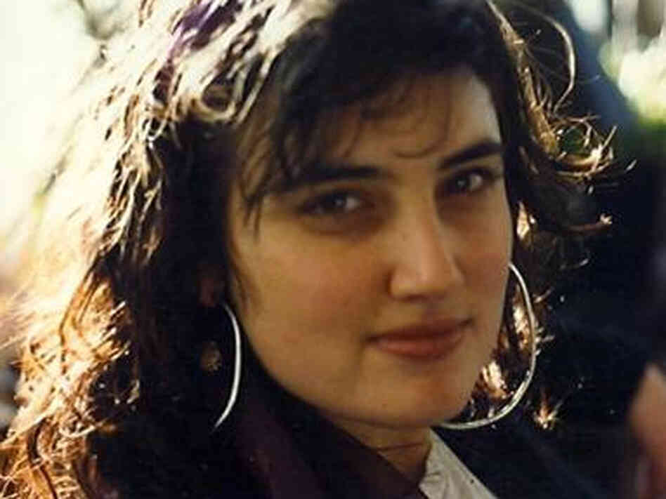 Madeleine Brand circa 1989 in her "Fight the Power" phase