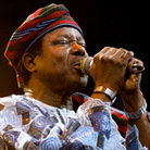 King Sunny Ade performs at the Prospect Bandshell for Celebrate Brooklyn's Africa Day.