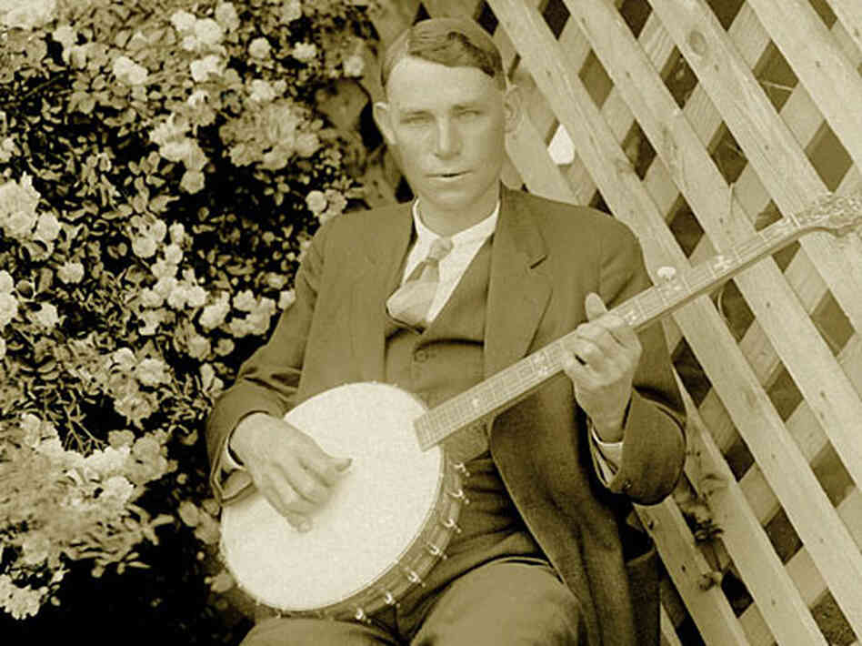 Charlie Poole at his home in Spray, North Carolina, in 1925.; courtesy of 2nd Story Sound Charlie Poole at his home in Spray, North Carolina, in 1925.; courtesy of 2nd Story Sound