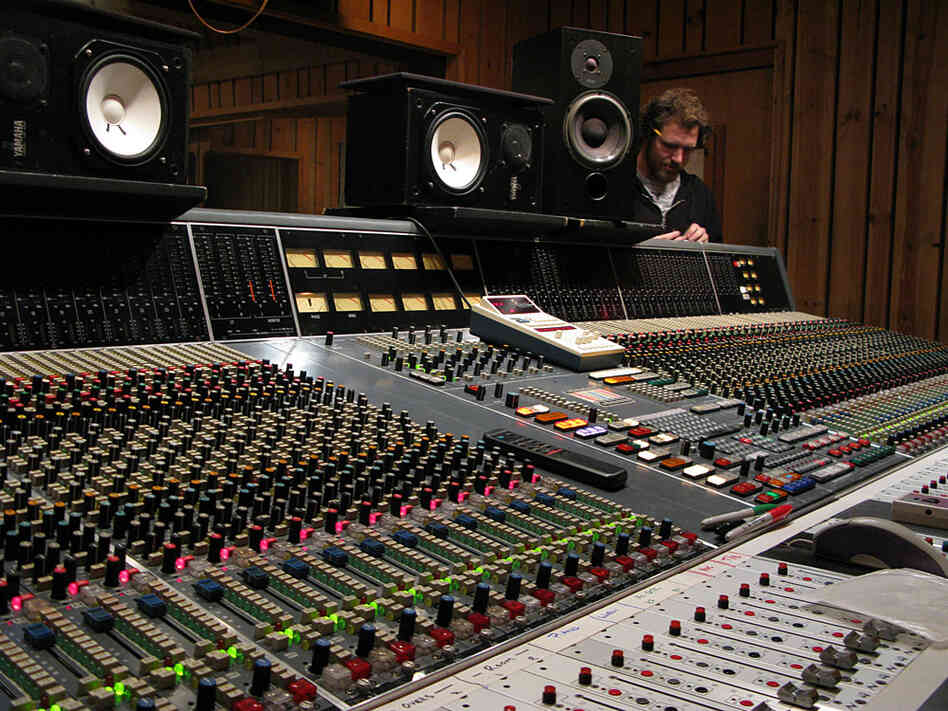 The 72-track Neve console at Avatar Studios