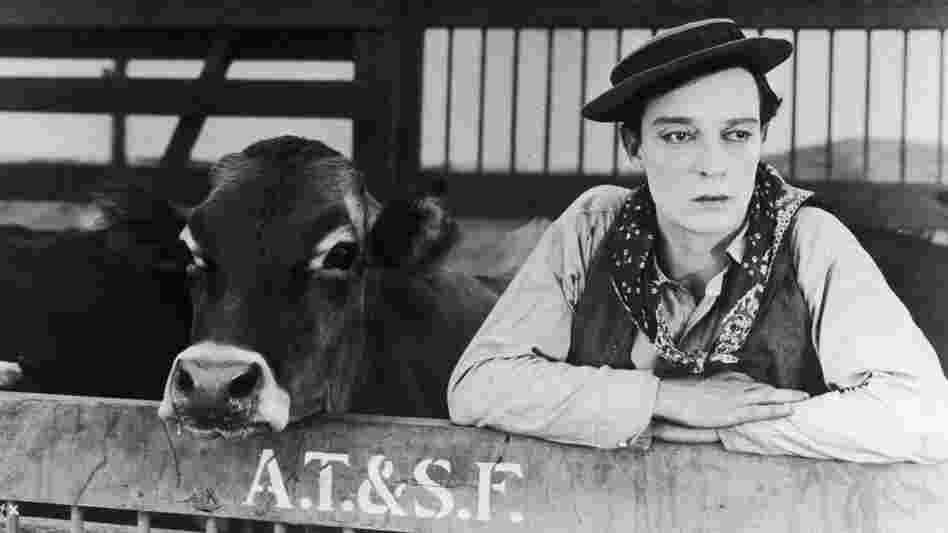 Buster Keaton in 'Go West' Buster Keaton in 'Go West'