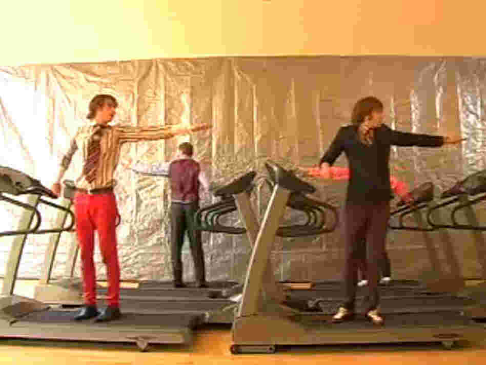 OK Go's Here It Goes Again video; courtesy of the artists OK Go's Here It Goes Again video; courtesy of the artists