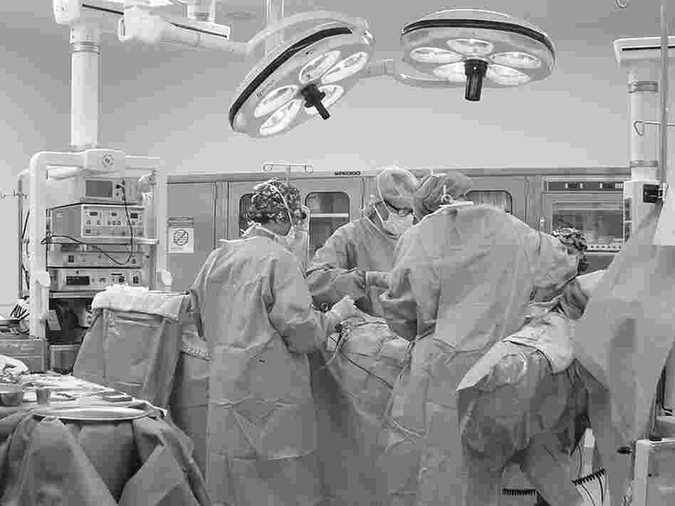 Surgeons at work in Portland, Ore.