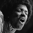 Jimi Hendrix; credit: Evening Standard/Hulton Archive