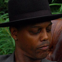 Bibb just released a record inspired by prewar Delta blues, played on Booker White's guitar.