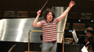 Gustavo Dudamel rehearses with the L.A. Philharmonic at the Walt Disney Concert Hall. Gustavo Dudamel rehearses with the L.A. Philharmonic at the Walt Disney Concert Hall.