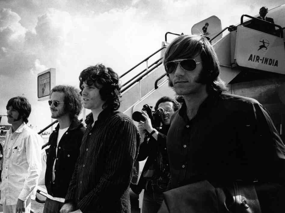 The Doors, photographed in 1968.