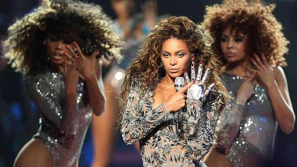 Beyonce onstage ; credit: Christopher Polk / Getty Images