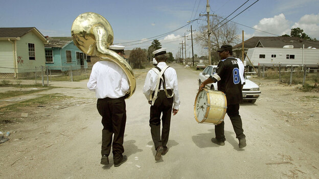 Treme Brass Band; credit: Mario Tama / Getty Images