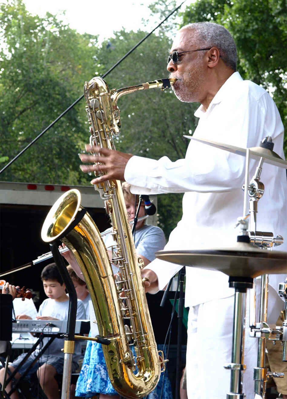 Hamiet Bluiett Redefining The Baritone Sax NPR