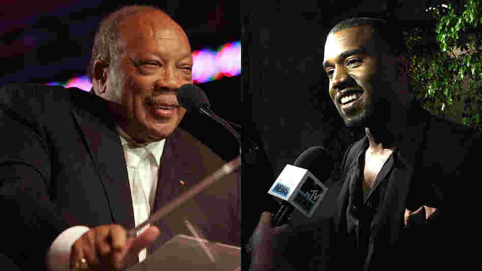 Quincy Jones and Kanye West