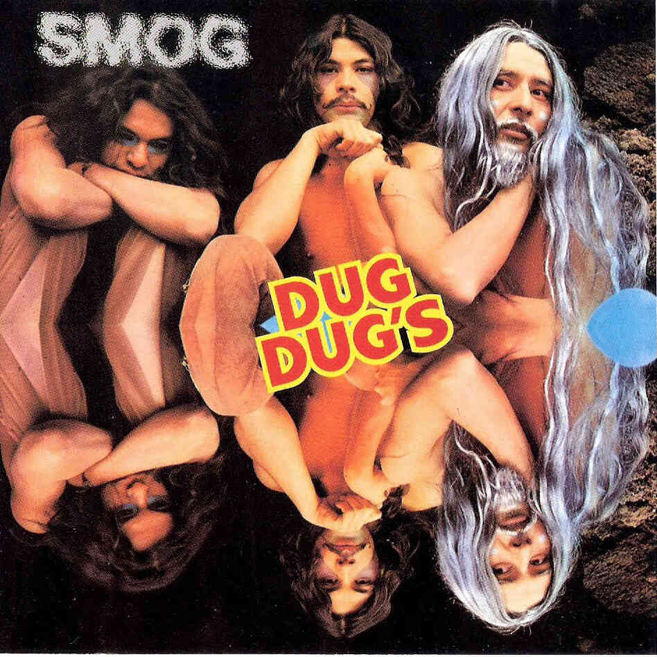 Mexican rock band Los Dug Dug's on the cover of its album, Smog. Mexican rock band Los Dug Dug's on the cover of its album, Smog.