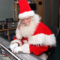 Santa At The Board