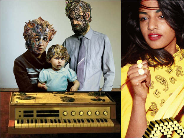 a collage of artists on the show