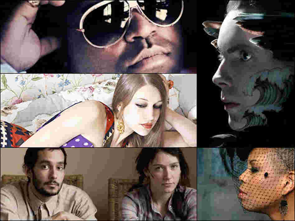 collage of artists on the show