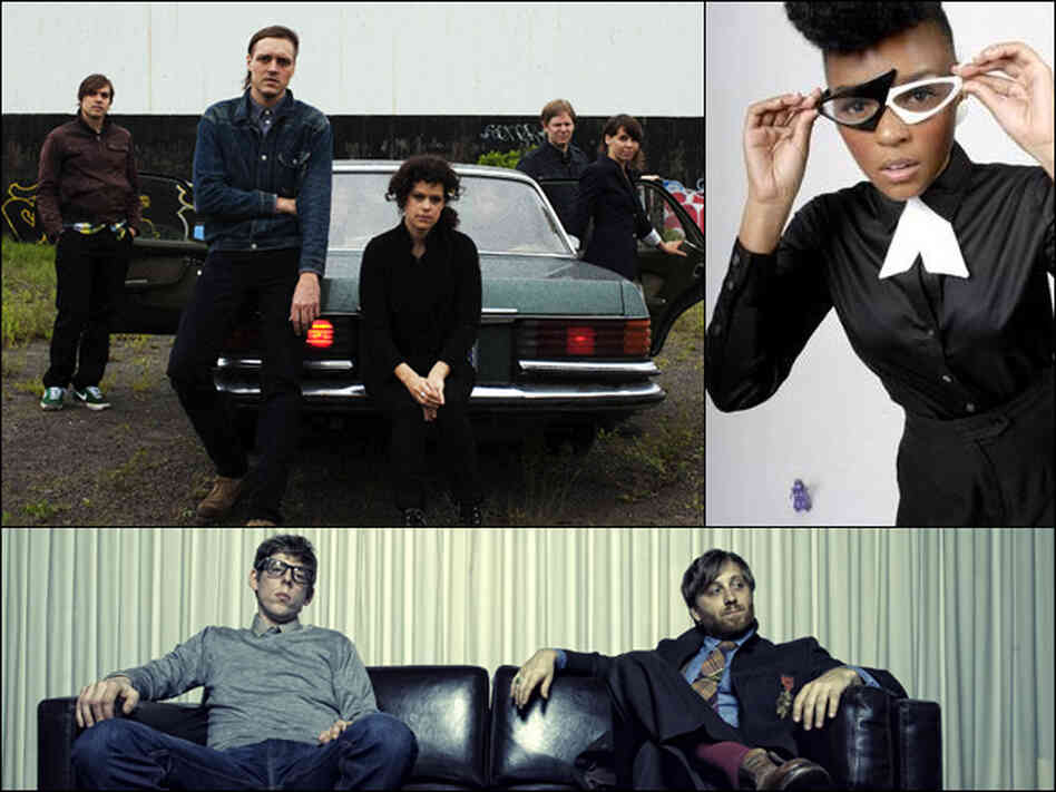 a collage of artists featured on the show