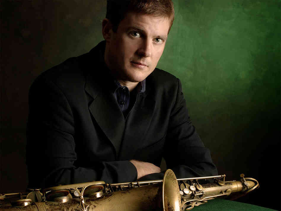 Eric Alexander plays tenor sax in the co-op band One for All.