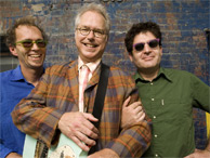 The Bill Frisell Trio; credit: Jimmy Katz