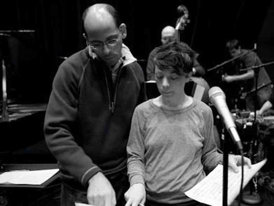 Edward Simon and Gretchen Parlato in rehearsal Edward Simon and Gretchen Parlato in rehearsal