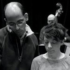 Edward Simon and Gretchen Parlato in rehearsal Edward Simon and Gretchen Parlato in rehearsal