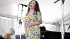 Claudia Acuna performs at Newport Jazz. Claudia Acuna performs at Newport Jazz.