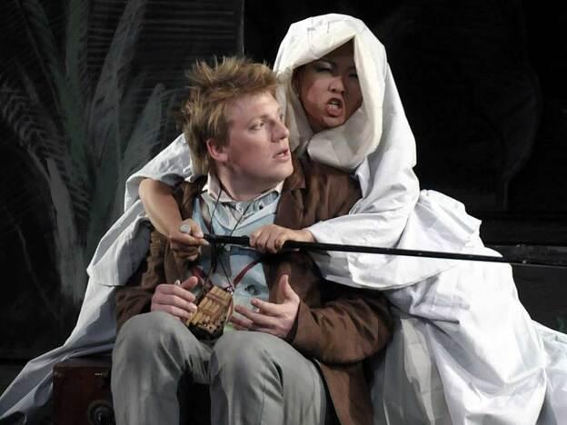 Daniel Schmutzhard and Sunhae Im in 'The Magic Flute'