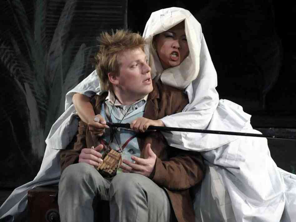 Daniel Schmutzhard and Sunhae Im in 'The Magic Flute'