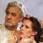 Placido Domingo and Sara Coburn Placido Domingo and Sara Coburn