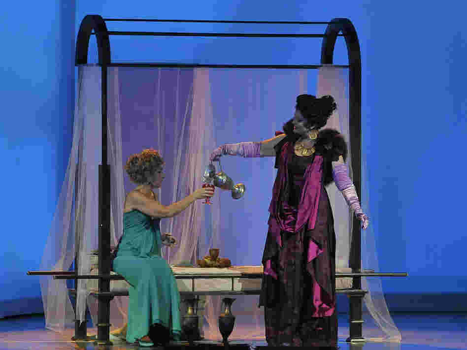 Veronica Cangemi and Ann Hallenberg in 'Agrippina'