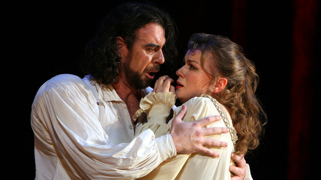 Carlos Alvarez and Lyubov Petrova in Verdi's Rigoletto ( )