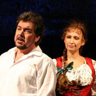 Pavla Vykopalova (right) and Pavel Cernoch play the lovers in Smetana’s "Bartered Bride." Pavla Vykopalova (right) and Pavel Cernoch play the lovers in Smetana’s "Bartered Bride."
