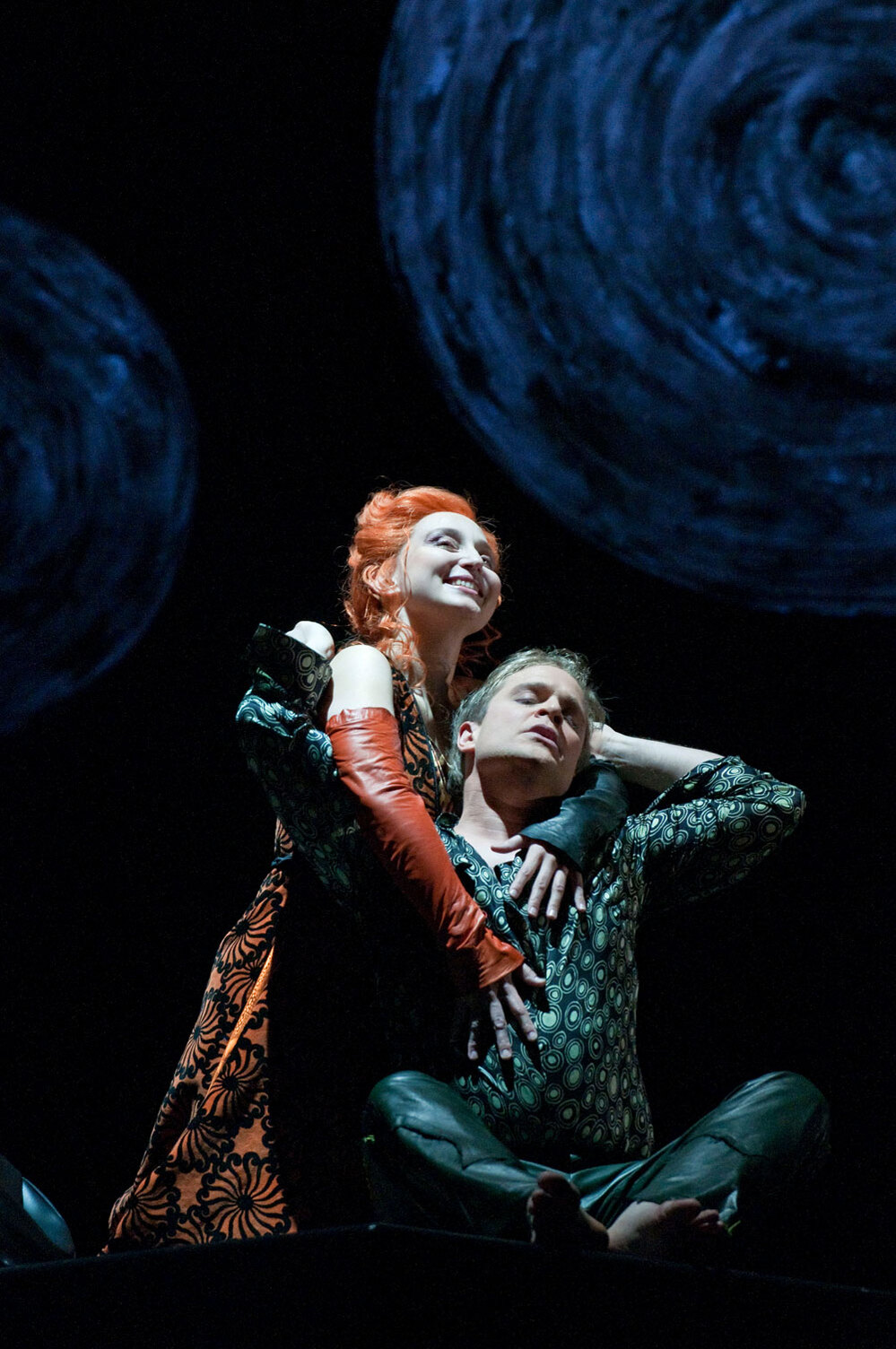 Marie-Claude Chappuis and Lawrence Zazzo in 'La Calisto.'