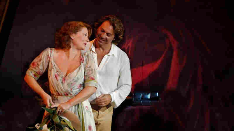 Tosca and Cavaradossi