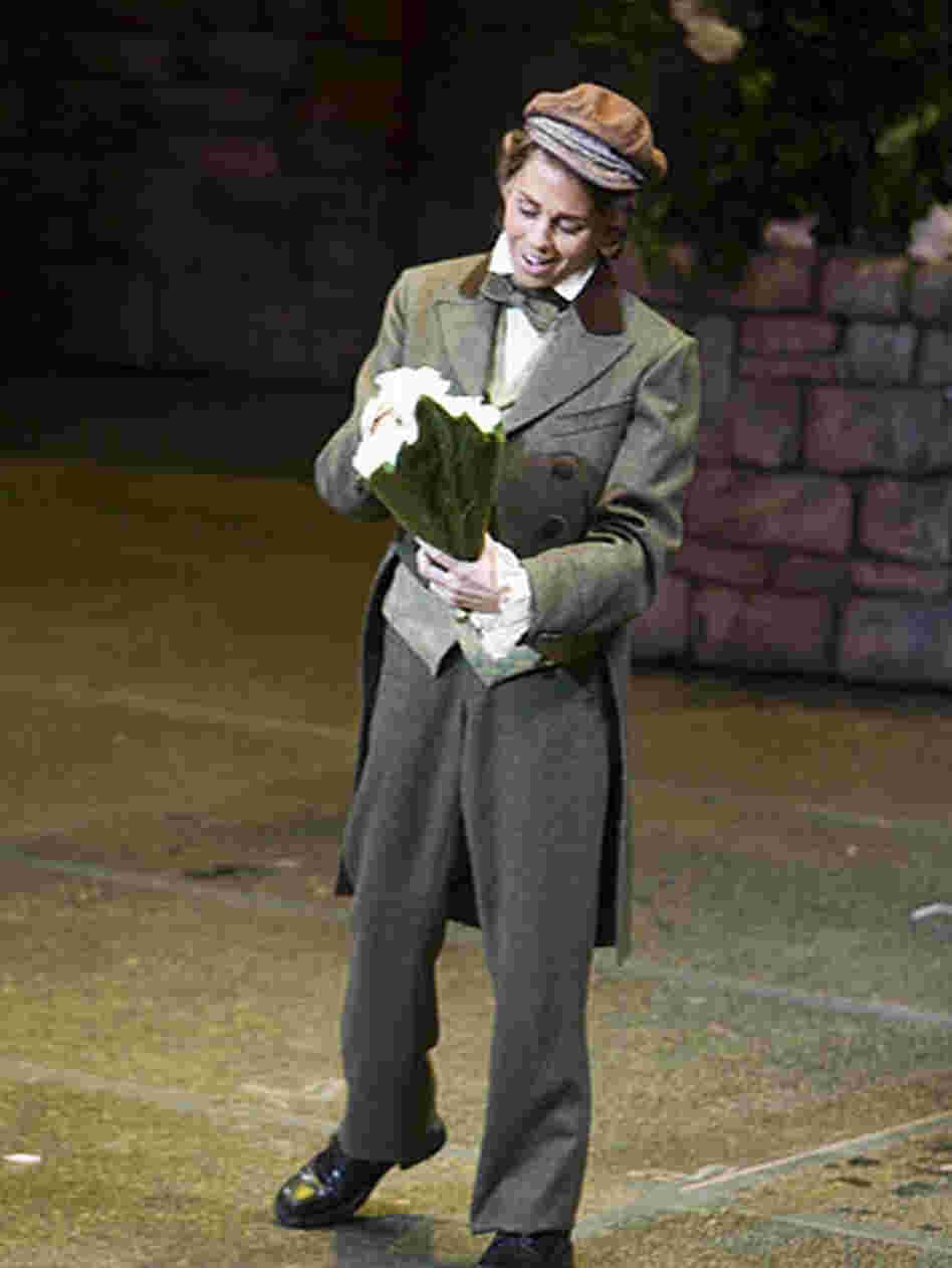 Siebel has flowers for Marguerite. Siebel has flowers for Marguerite.