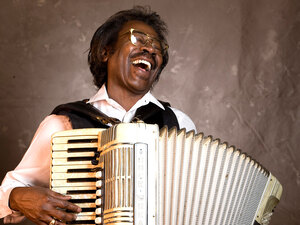 Buckwheat Zydeco; courtesy of the artist Buckwheat Zydeco; courtesy of the artist