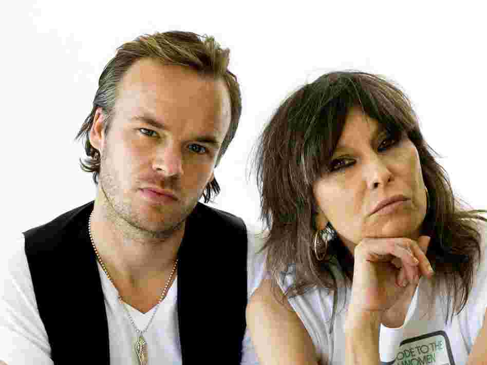 JP Jones and Chrissie Hynde of JP, Chrissie and the Fairground Boys
