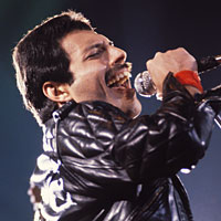 Born Farrokh Bulsara, the Queen frontman chose a stage name in perfect harmony with his voice.