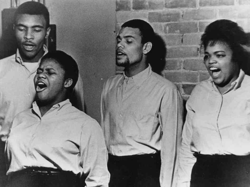 Freedom Singers in 1963