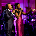 Smokey Robinson and Jennifer Hudson
