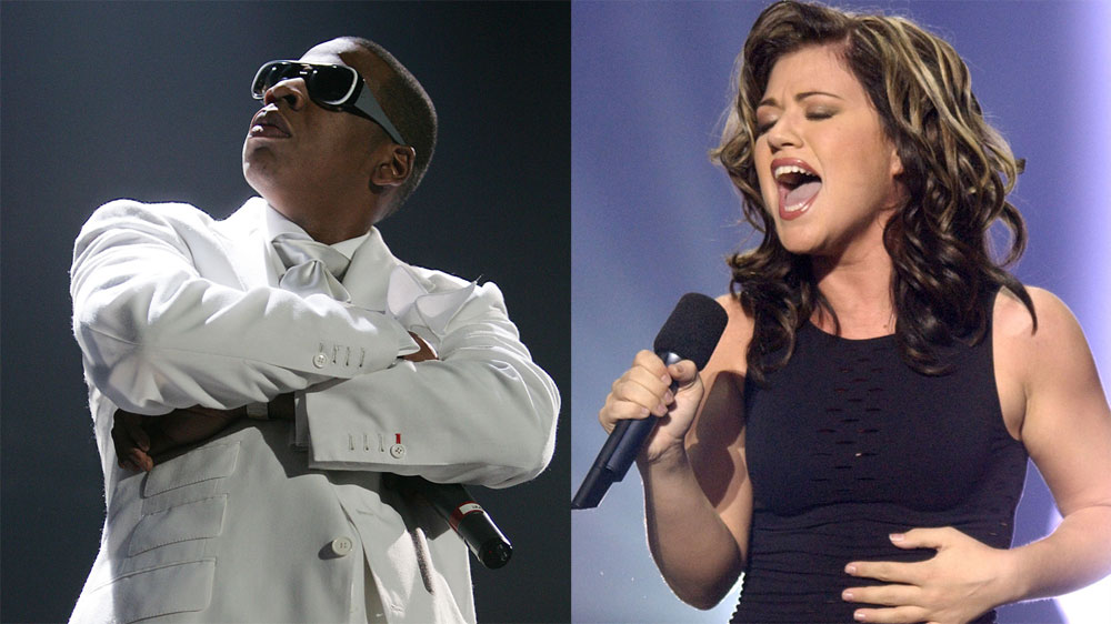 Jay-Z and Kelly Clarkson