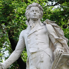 Mozart statue in Vienna Mozart statue in Vienna